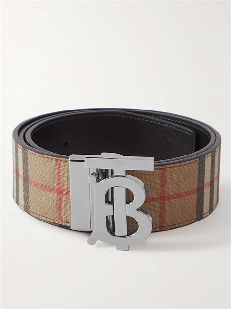 burberry men's belt|More.